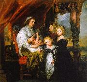 Peter Paul Rubens Deborah Kip and her Children oil on canvas
